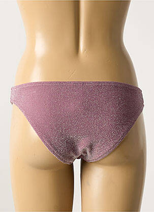 Bas de maillot de bain rouge PIECES femme
