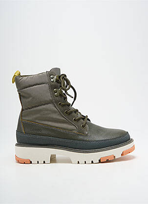 Bottines/boots bout rond talon plat jusqu'à 3cm vert LEVI'S femme