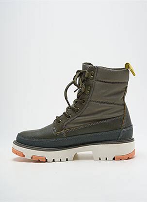 Bottines/boots bout rond talon plat jusqu'à 3cm vert LEVI'S femme