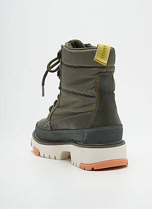 Bottines/boots bout rond talon plat jusqu'à 3cm vert LEVI'S femme
