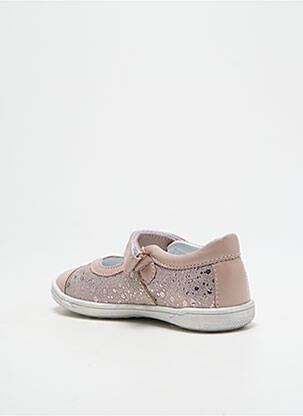 Ballerines bout rond bout rond rose BOPY fille