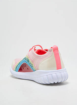Baskets fermeture zippée bout rond rose BILLIEBLUSH fille