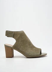 Sandales/Nu pieds vert CLARKS pour femme seconde vue