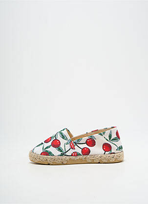 Espadrilles bout rond bout rond blanc LA MAISON DE L'ESPADRILLE fille