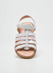 Sandales/Nu pieds argent ACEBOS pour fille seconde vue