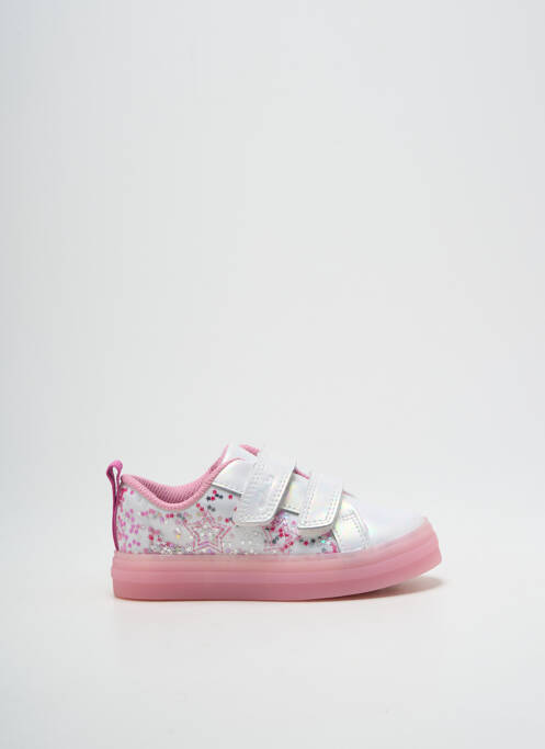 Baskets argent CLARKS pour fille