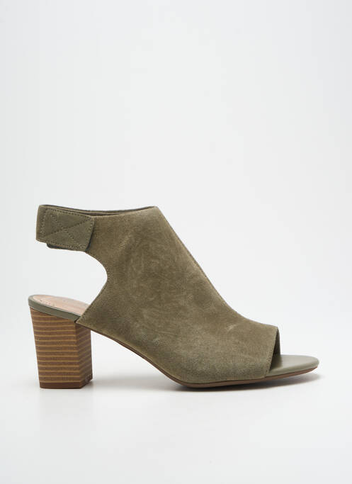 Sandales/Nu pieds vert CLARKS pour femme