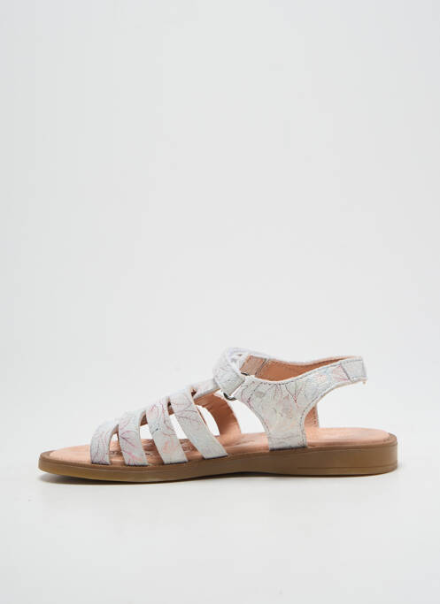 Sandales/Nu pieds argent ACEBOS fille