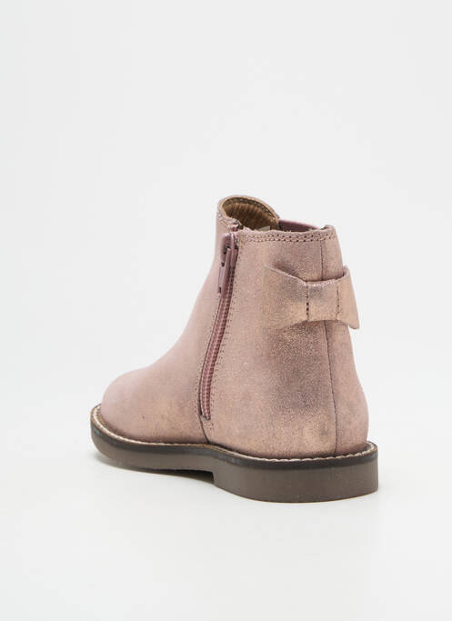 Bottines/Boots rose ROSE ET MARTIN fille