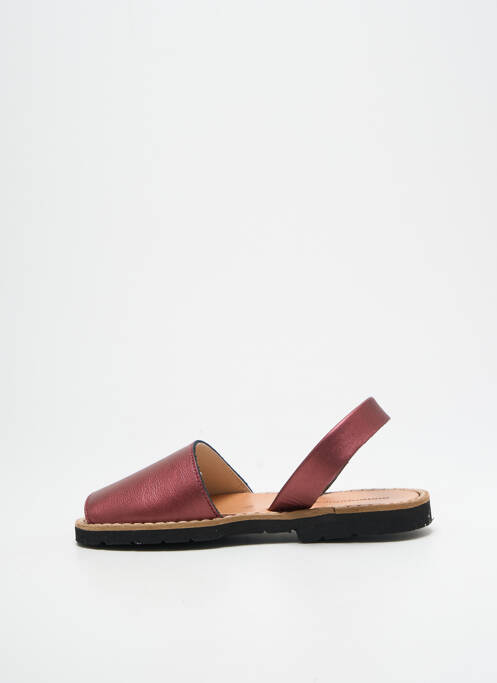 Sandales/Nu pieds argent MINORQUINES fille