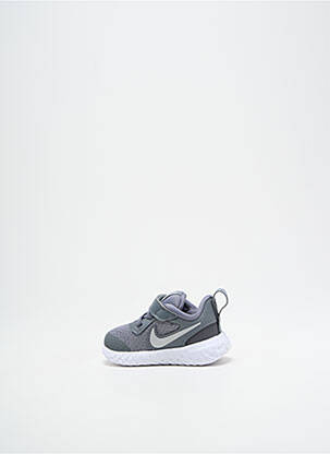 Baskets bout rond bout rond gris NIKE enfant