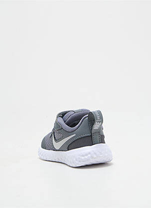 Baskets bout rond bout rond gris NIKE enfant