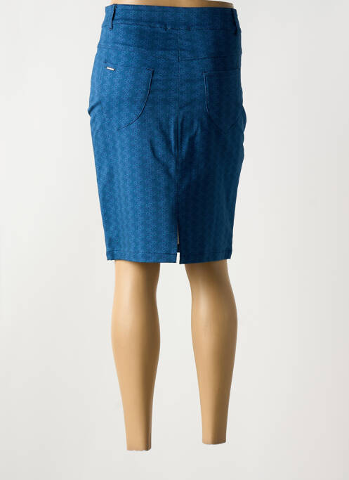 Jupe courte bleu PAUL BRIAL femme