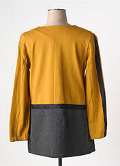 Veste casual jaune PAUL BRIAL pour femme seconde vue