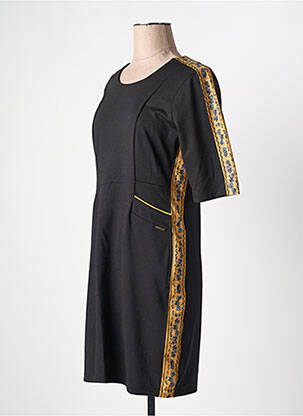 Robe courte noir PAUL BRIAL femme
