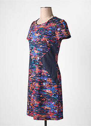 Robe courte bleu PAUL BRIAL femme