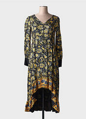 Robe longue jaune PAUL BRIAL pour femme seconde vue