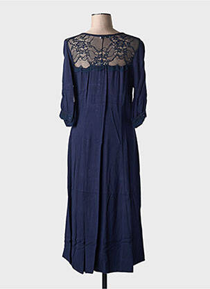 Robe longue bleu PAUL BRIAL femme