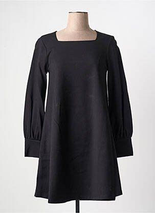 Robe courte noir PAUL BRIAL femme