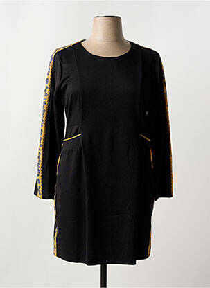 Robe courte noir PAUL BRIAL femme