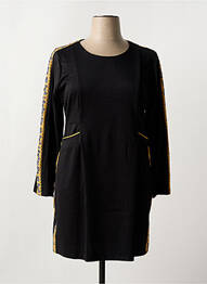 Robe courte noir PAUL BRIAL femme