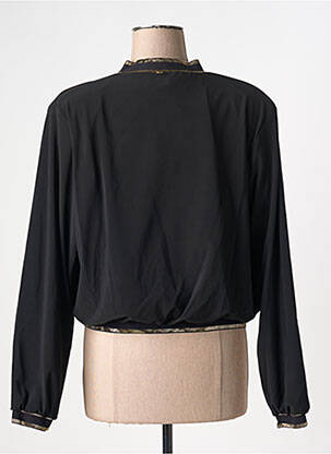 Blouson noir PAUL BRIAL femme