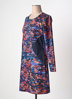 Robe courte bleu PAUL BRIAL femme
