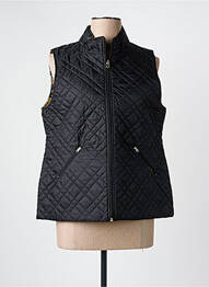 Gilet sans manche noir PAUL BRIAL femme