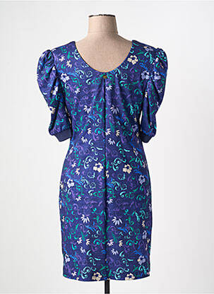 Robe courte bleu PAUL BRIAL femme