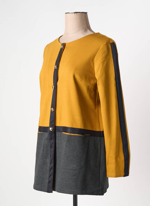 Veste casual jaune PAUL BRIAL femme