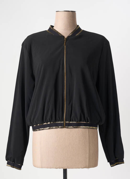 Blouson noir PAUL BRIAL pour femme