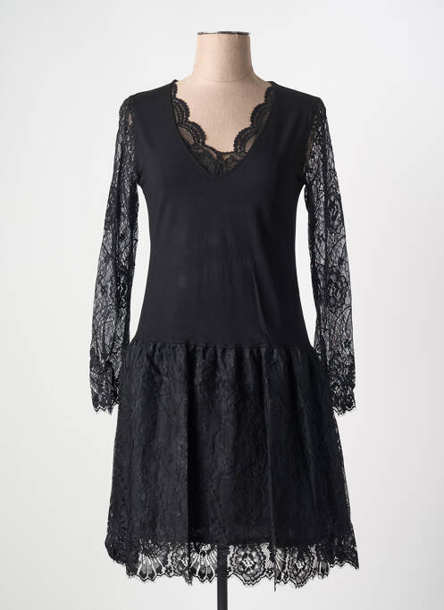 Robe courte noir PAUL BRIAL pour femme