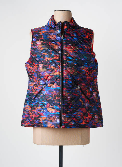 Gilet sans manche violet PAUL BRIAL pour femme