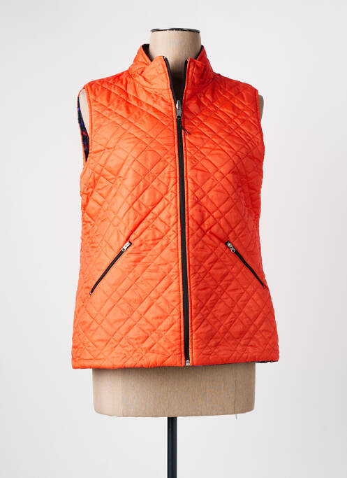 Gilet sans manche violet PAUL BRIAL femme