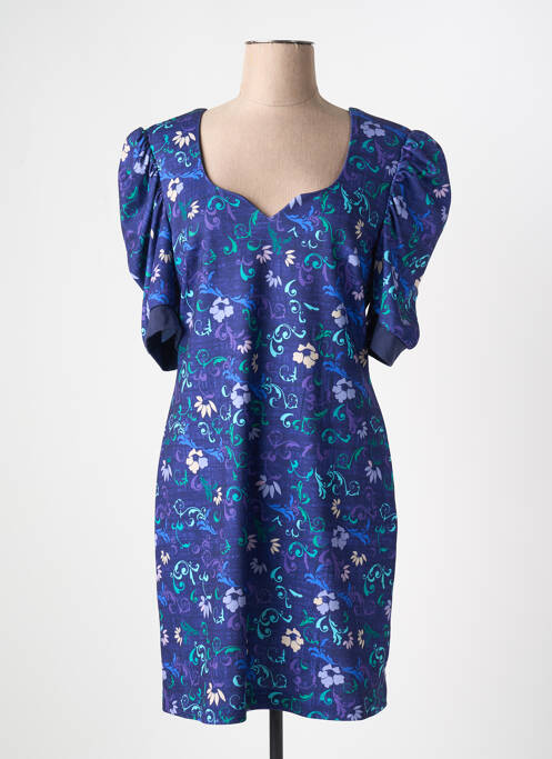 Robe courte bleu PAUL BRIAL pour femme