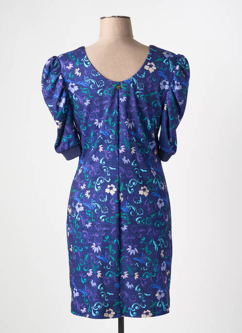 Robe courte bleu PAUL BRIAL femme