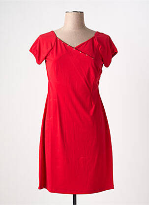 Robe courte rouge PAUL BRIAL femme