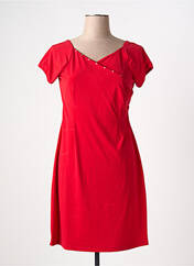 Robe courte rouge PAUL BRIAL pour femme seconde vue
