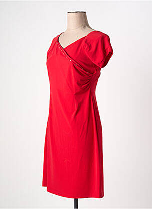 Robe courte rouge PAUL BRIAL femme