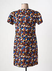 Robe courte marron PAUL BRIAL pour femme seconde vue