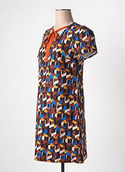 Robe courte marron PAUL BRIAL pour femme seconde vue