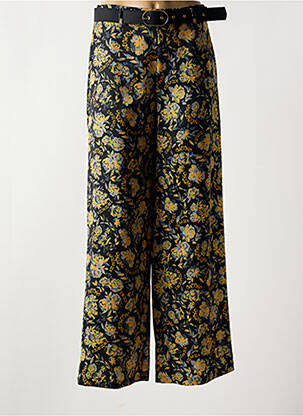 Pantalon droit jaune PAUL BRIAL pour femme