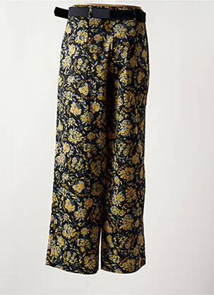 Pantalon droit jaune PAUL BRIAL femme
