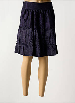 Jupe courte violet PAUL BRIAL pour femme