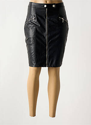 Jupe courte noir PAUL BRIAL pour femme