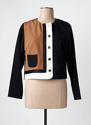 Boléro noir PAUL BRIAL pour femme