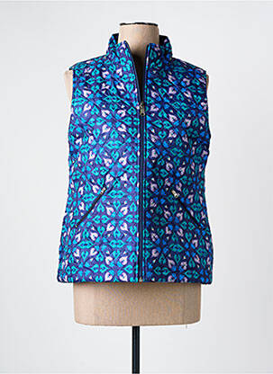 Gilet sans manche violet PAUL BRIAL femme