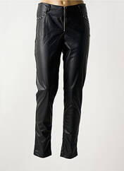 Pantalon slim noir PAUL BRIAL pour femme seconde vue