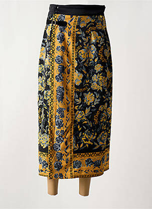 Jupe longue jaune PAUL BRIAL pour femme