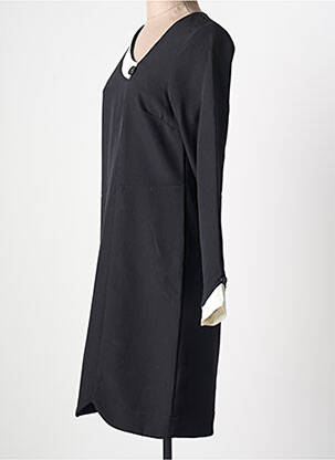 Robe courte noir PAUL BRIAL femme